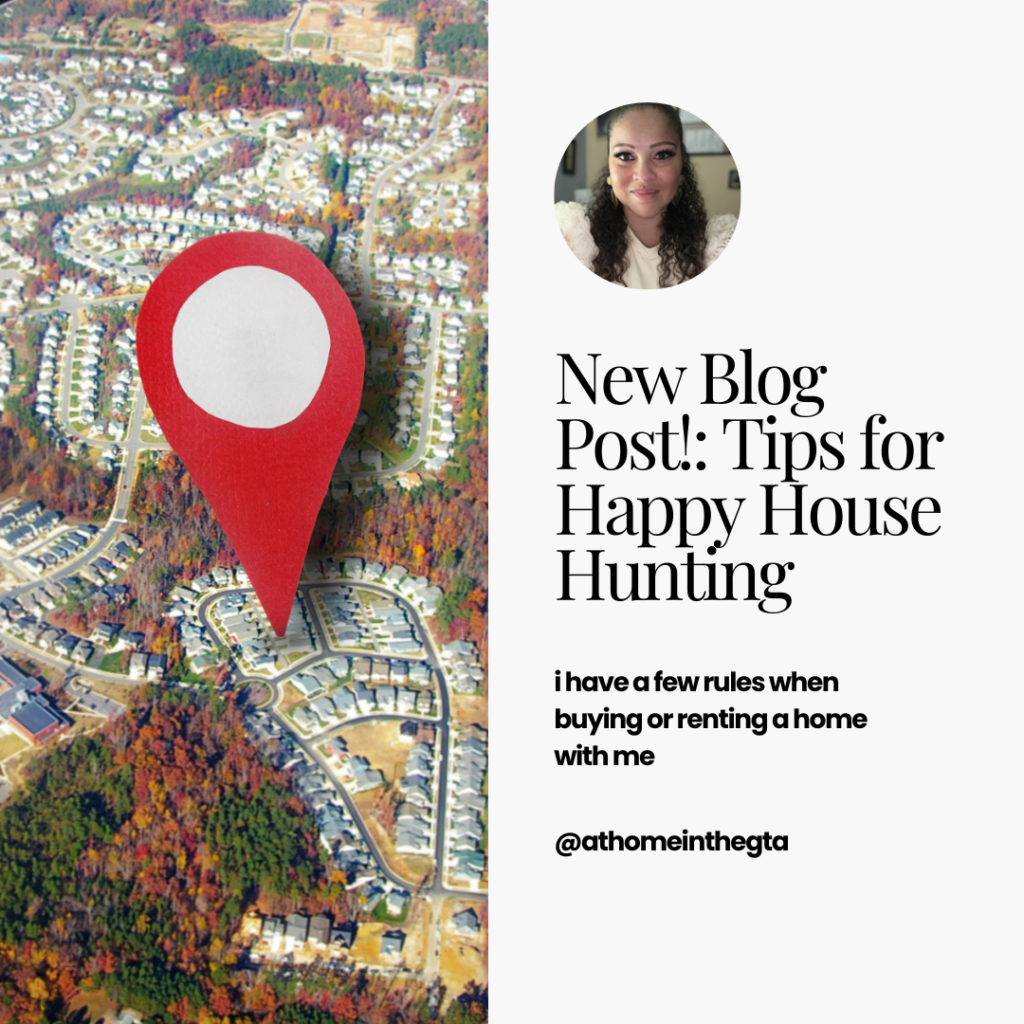 Top Tips for Happy House Hunting